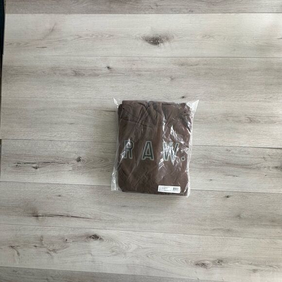 Vulcanic RAW Loose Hooded Sweatshirt Rain Drum L NWT IN PACKAGING - Picture 6 of 8